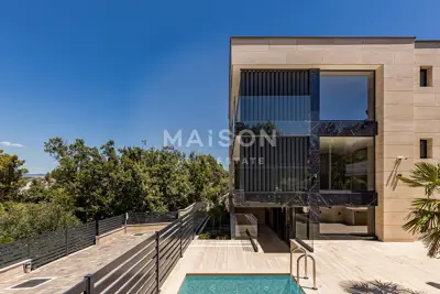 Malinska, luxurious ground-floor apartment with pool - 4