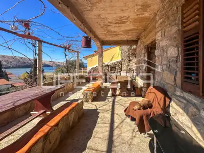 Kamena kuća 450 m², Lopar na Rabu, pogled na more - 9