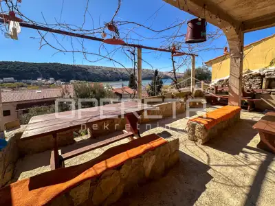 Kamena kuća 450 m², Lopar na Rabu, pogled na more - 10