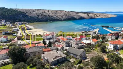 Kamena kuća 450 m², Lopar na Rabu, pogled na more