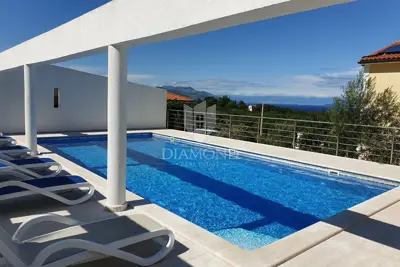 Haus in Rabac, Meerblick und Blick auf die Kvarner-Inseln - 2