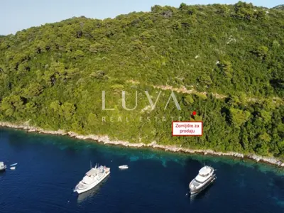 Građevinsko zemljište, Mljet - Prožura, prvi red do mora