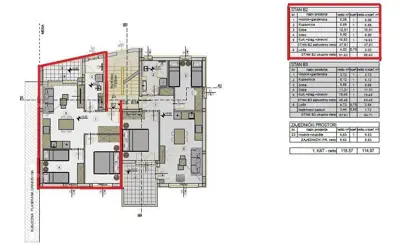 Wohnung 51 m², Štinjan, Pula - zwei Schlafzimmer und Loggia - 11