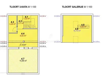 Pag – stan u staroj gradskoj jezgri, 400 m od plaže - 14