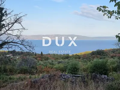 Baugrundstück, Labin-Rabac - freier Meerblick