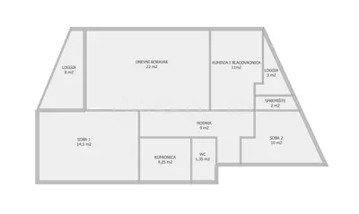 Stan 81 m², Trnje, Kruge - blizina tramvaja i sadržaja - 10