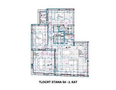 Wohnung 99 m², Vodice - Neubau, Meerblick - 14