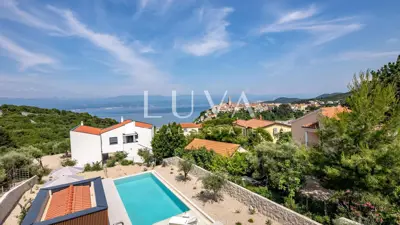 Vrbnik, Krk, villa near the sea for long-term rent