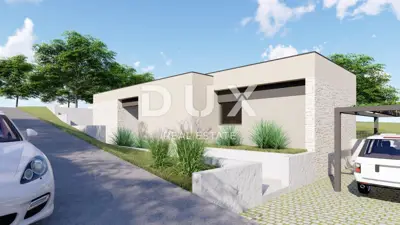 Građevinsko zemljište, Labin - dozvola i projekt za prizemnicu s bazenom - 3
