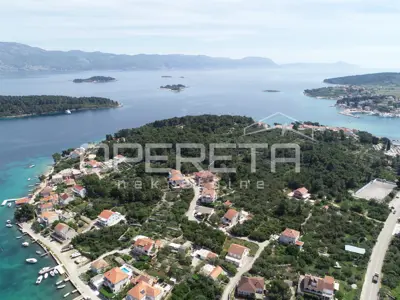 Building land 952 m², Lumbarda, 100 m from the sea - 7