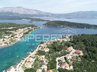 Building land 952 m², Lumbarda, 100 m from the sea - 4