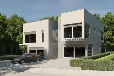 Poreč, surrounding area, modern house with a pool and a roof terrace - 10