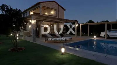 House 195 m², Svetvinčenat - pool and yard