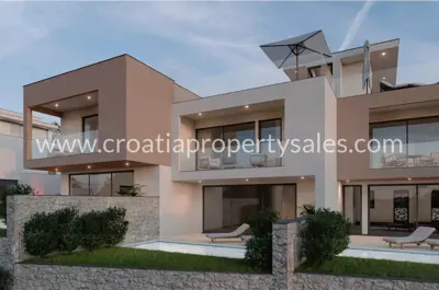 Kuća 168 m², Šibenik - panoramski pogled na more - 3