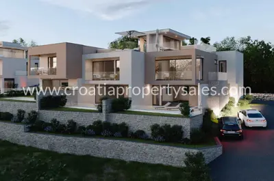 Kuća 168 m², Šibenik - panoramski pogled na more - 2