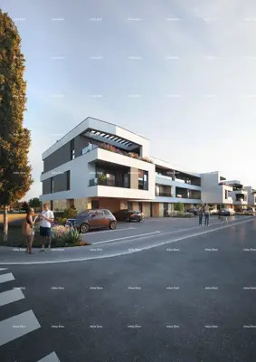 Wohnung in Štinjan, Pula - 2. Etage, Terrasse und Abstellraum