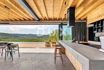 Villa 310 m², Motovun - Panoramablick und Pool - 16