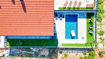 Malinska - moderno uređena dvojna kuća, 700 m od mora - 2