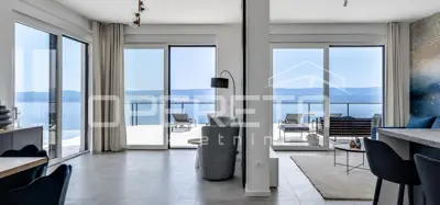 Vila 256 m², Čelina kraj Omiša, panoramski pogled na more - 22