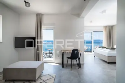Vila 256 m², Čelina kraj Omiša, panoramski pogled na more - 5