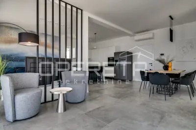 Vila 256 m², Čelina kraj Omiša, panoramski pogled na more - 22