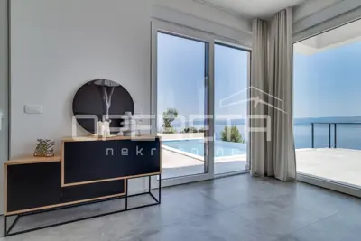 Vila 256 m², Čelina kraj Omiša, panoramski pogled na more - 20