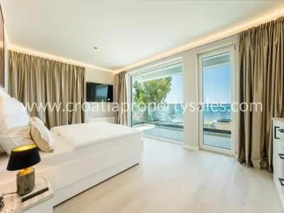Villa, Zadar, am Strand und mit atemberaubendem Panoramablick auf das Meer - 4