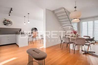 Stan 154 m², Trnje - dvoetažni, 4 sobe - 4