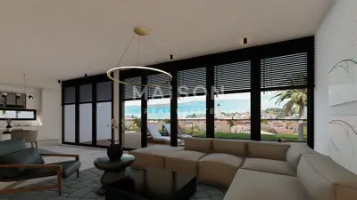 Vila 200 m², Crikvenica centar - bazen i pogled na more