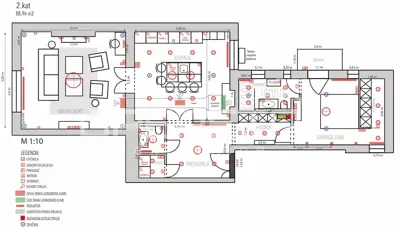 ZAGREB, STAN, NAJAM, CENTAR, 2-soban, 89 m² - 2