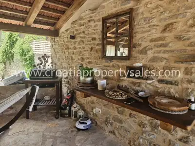 Villa auf der Insel Hvar, Pool und Terrassen - 8