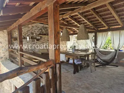 Villa auf der Insel Hvar, Pool und Terrassen - 7
