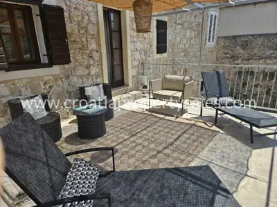Villa auf der Insel Hvar, Pool und Terrassen - 10
