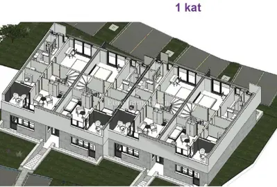 Building plot 1,220 m², Pirovac - 200 m from the beach - 10
