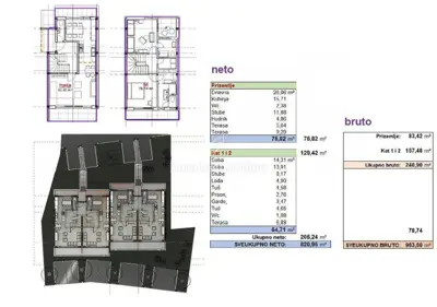 Building plot 1,220 m², Pirovac - 200 m from the beach - 6