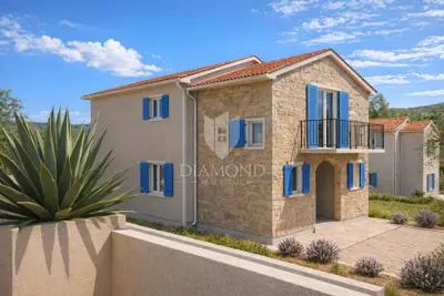 Building plot, Pićan - house project with a pool - 4