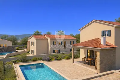 Building plot, Pićan - house project with a pool - 5