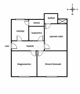 Sesvete, Trosoban stan, 68 m², 2. kat, spremište - Jakova Gotovca - 16