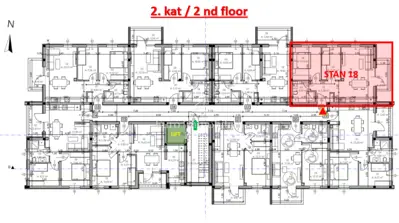 Apartment in Pula, Centar - 2 bedrooms, balcony - 14