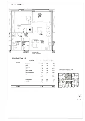 Apartment for sale in Cres, 73,4 m² - 12