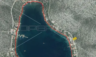 Baugrundstück 842 m², Skrivena Luka, Meerblick - 12