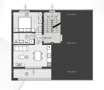 Apartment sales in a new residential complex, Štinjan! 11B - 11