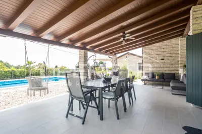 IČIĆI - Luxury villa with panoramic sea views, heated pool, spa area