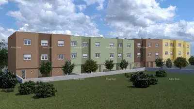 Prodaja - Moderan stan u novom privatnom stambenom kompleksu u Šijani, Pula! D-A - 4
