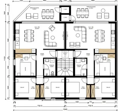 Stan 81 m², Tar kraj Poreča, terasa i pogled na prirodu - 5