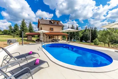 Kuća 106 m², Janja Gora, grijani bazen i priroda - 14