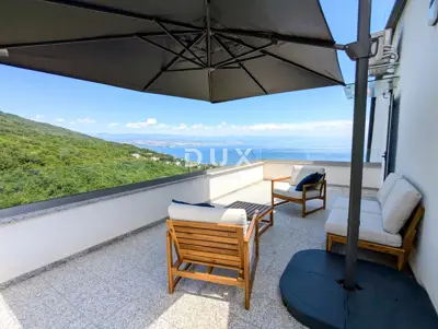 Opatija, Ičići, stan, 92 m², panoramski pogled na more - 2