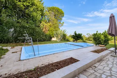 Etaža kuće 90 m², Oprić - bazen i pogled na more - 12