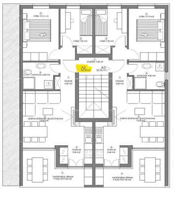 Stan A2 – moderna novogradnja u mirnom dijelu Pule - 6