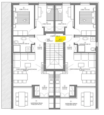 Stan A3 – moderna novogradnja u mirnom dijelu Pule - 7